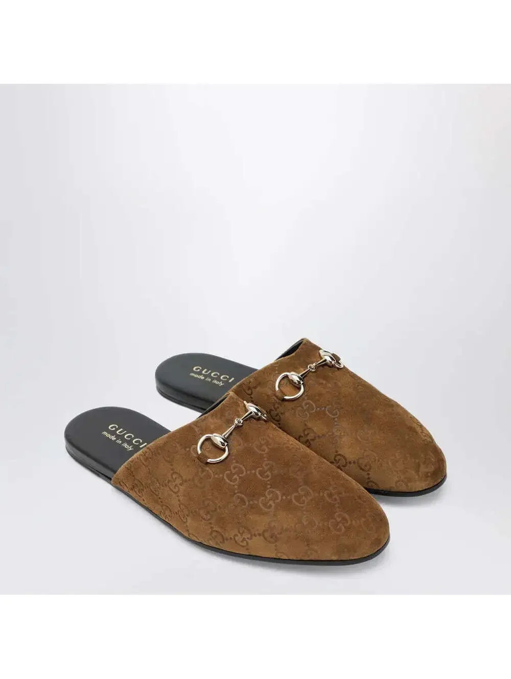 Gucci Horsebit Suede Mules (120)(PLEASE REQUEST YOUR SIZE BEFORE PURCHASING)
